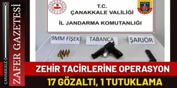Çanakkale’de Uyuşturucu Tacirlerine Darbe