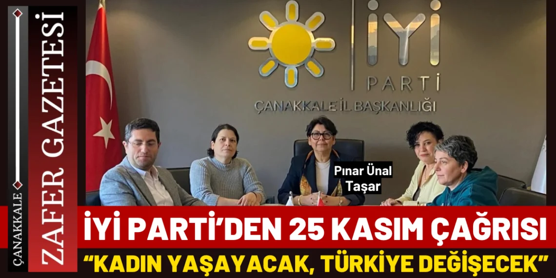 İYİ Parti’den 25 Kasım Mesajı:“Cezasızlık Kadına Şiddeti Besliyor”