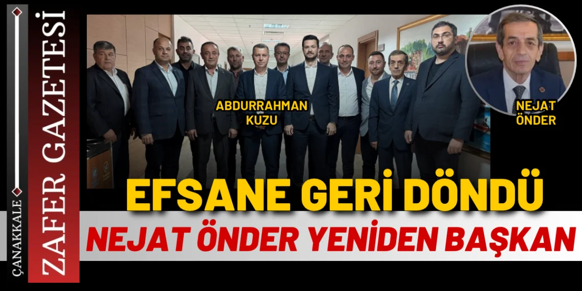 AK Parti Çanakkale Teşkilatında Dengeler Değişmeye Başladı!