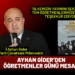 AYHAN GİDER’DEN ÖĞRETMENLER GÜNÜ MESAJI