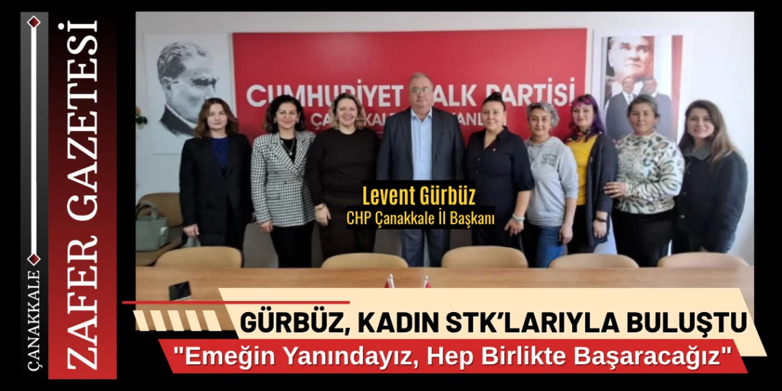 CHP İl Başkanı Levent Gürbüz’den Emeğe Destek Mesajı