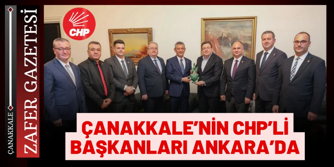 CHP’li Başkanlardan Genel Başkana Destek Ziyareti