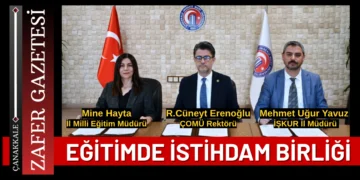 Eğitimde İstihdam Birliği: ÇOMÜ, İŞKUR ve Milli Eğitim Güçlerini Birleştirdi