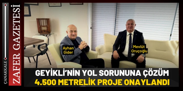 Geyikli’de 4.5 Kilometrelik Yol İçin İmzalar Atıldı 1 gi2