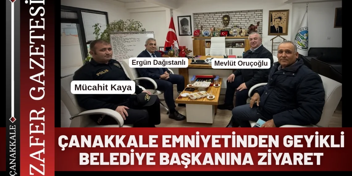 Oruçoğlu’ndan Emniyet Müdürlerine Teşekkür