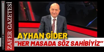 AK Parti Çanakkale Milletvekili Ayhan GİDER: “Türkiye Dünyanın Aktörüdür”