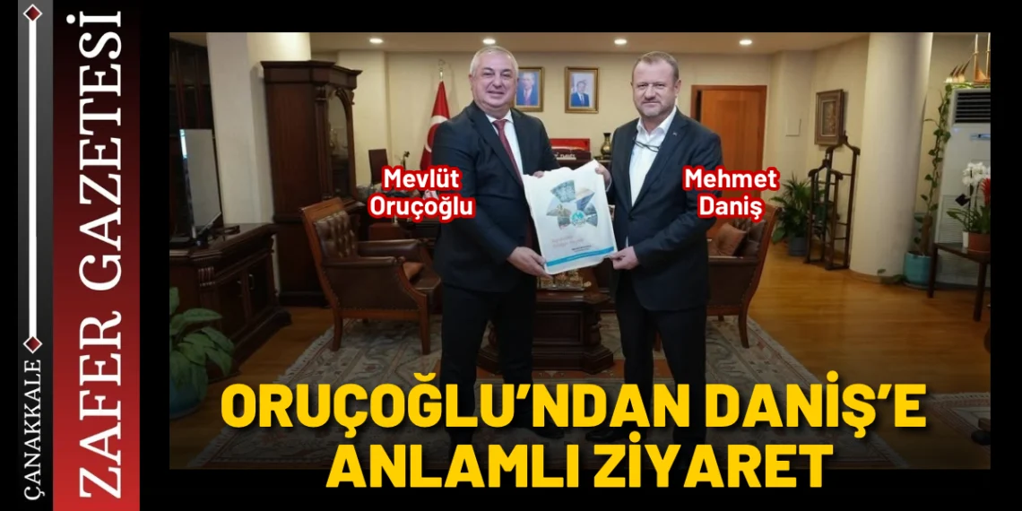 Mevlüt Oruçoğlu, RTÜK Başkanı Daniş’i Makamında Ziyaret Etti