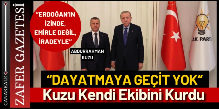 Abdurrahman Kuzu Başkanlığında Çanakkale İl Yönetimi Belirlendi 1 IMG 5176