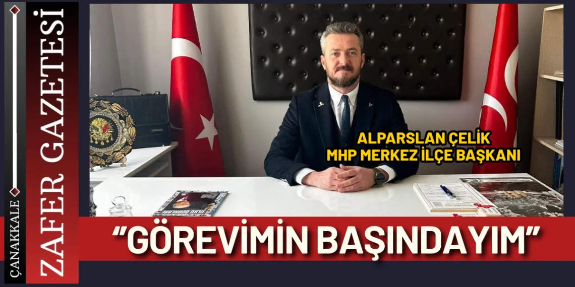 Alparslan Çelik “Liderimin bir adım gerisi, davamın tam merkezidir”