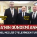 Biga’dan Ankara’ya temas: İl Genel Meclisi üyeleri Turan’la görüştü