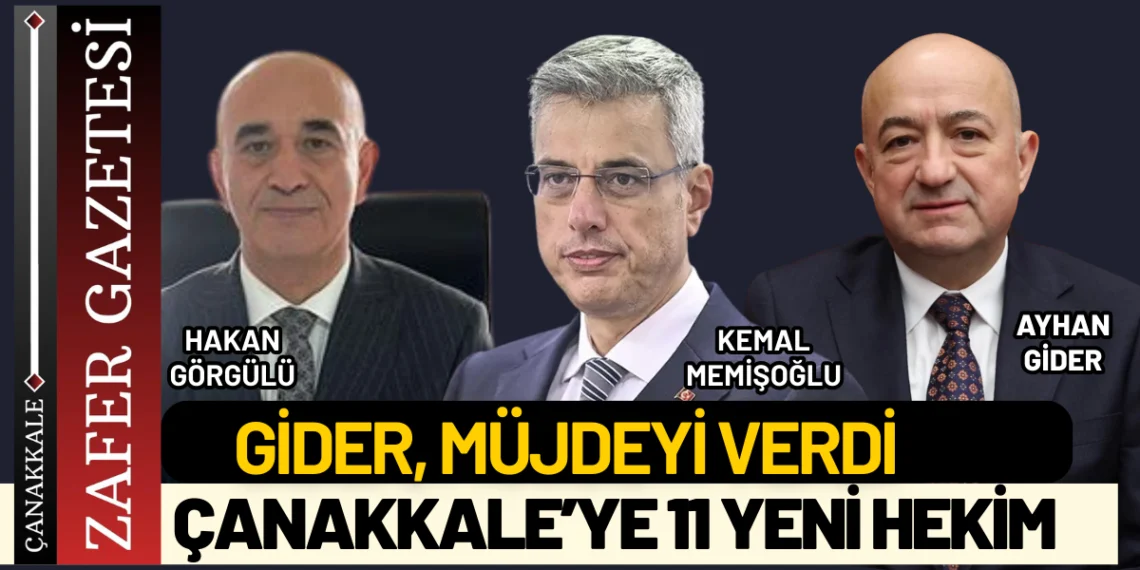 Çanakkale’nin Sağlık Ordusu Güçleniyor