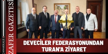 Deveciler Federasyonundan Turan'a Ziyaret 2 Deveciler Federasyonundan Turan’a Ziyaret