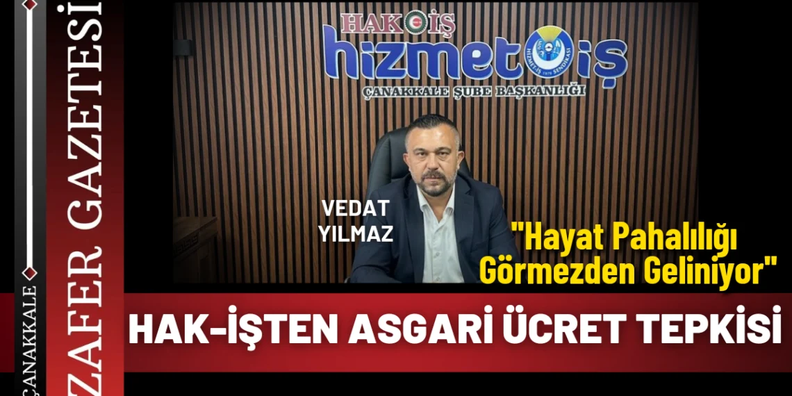 Hak-İş’ten Asgari Ücrete Tepki