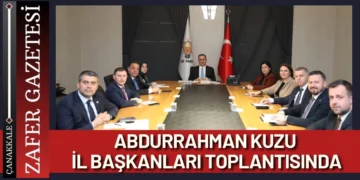Abdurrahman Kuzu İl Başkanları Toplantısında