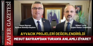 Mesut Bayramdan Turan'a Anlamlı Ziyaret 8 Mesut Bayramdan Turan’a Anlamlı Ziyaret