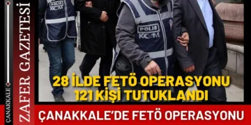 Çanakkale Dahil 28 İlde 121 Kişi Göz Altına Alındı