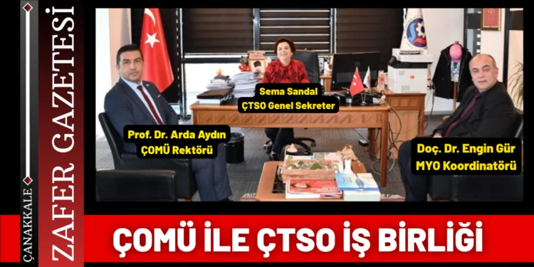 ÇOMÜ ile ÇTSO Arasında Mesleki Eğitim İş Birliği Görüşüldü 1 comu 5