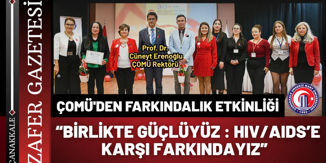 ÇOMÜ’den farkındalık etkinliği