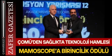 Başakşehir İnovasyon Yarışması’nda ÇOMÜ’lü Akademisyen Birinci
