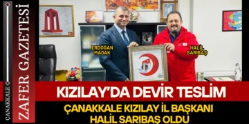 Kızılay Çanakkale’de Görev Değişimi