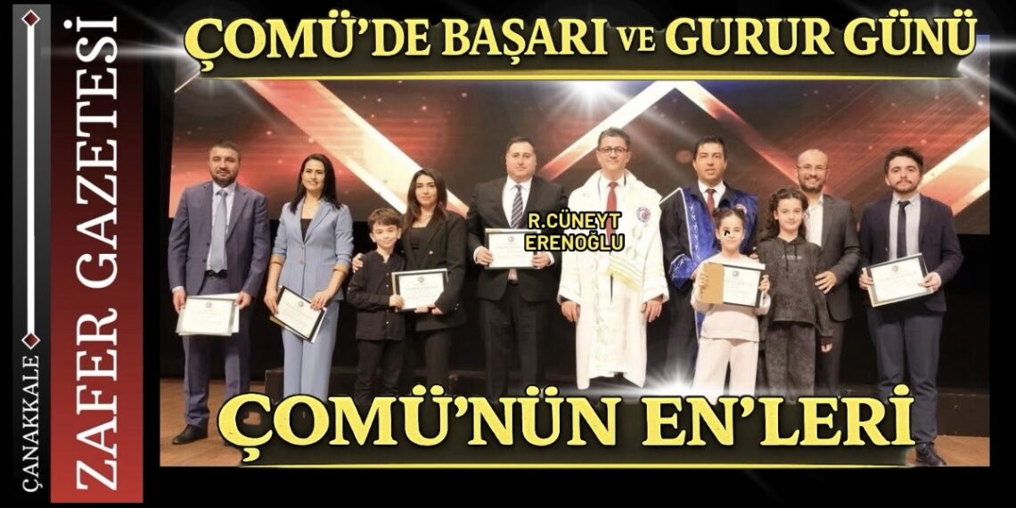 ÇOMÜ’de Bilim ve Emeğin Günü: EN’ler Ödüllerini Aldı