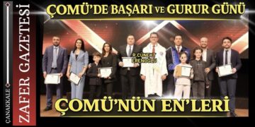 ÇOMÜ’de Bilim ve Emeğin Günü: EN’ler Ödüllerini Aldı