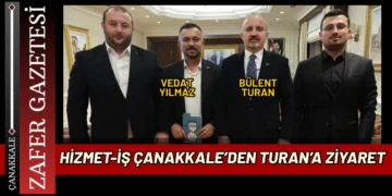 Hizmet-İş Çanakkale’den Bakan Yardımcısı Turan’a Anlamlı Ziyaret 4 Hizmet-İş Çanakkale’den Bakan Yardımcısı Turan’a Anlamlı Ziyaret