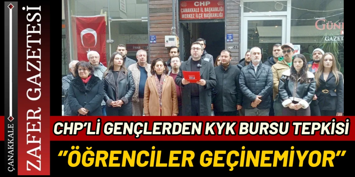 CHP’li Gençlerden KYK Bursu Çıkışı: “Geçim Mümkün Değil”