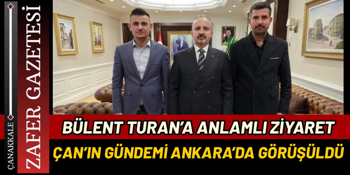 Bülent Turan, Çan ve Çanakkale Gündemini Değerlendirdi