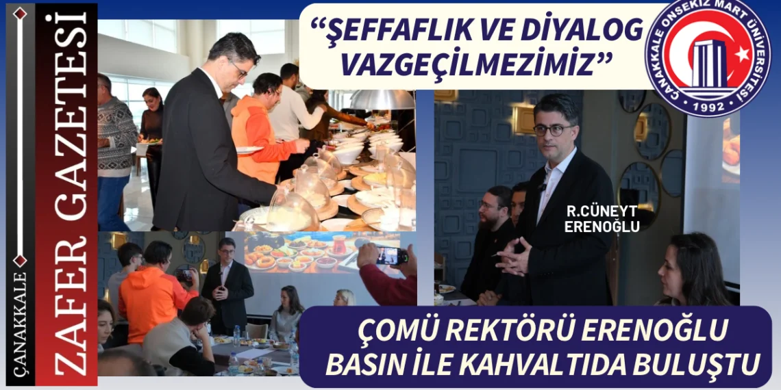 Gazeteciler Günü’nde ÇOMÜ–Basın Buluşması