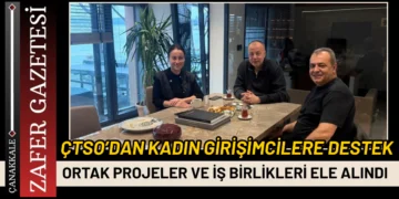 ÇTSO’dan Kadın Girişimciliğine Destek Ziyareti