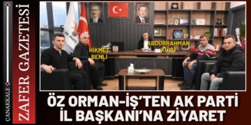 Öz Orman-İş Yönetimi‘nden AK Parti İl Başkanı Kuzu’ya Hayırlı Olsun Ziyareti