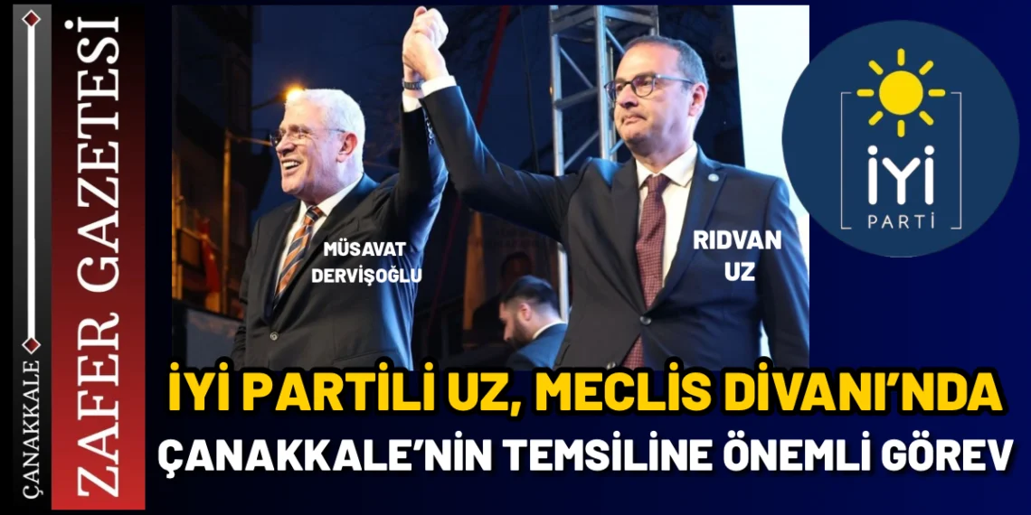İYİ Partili Rıdvan Uz’a Önemli Görev