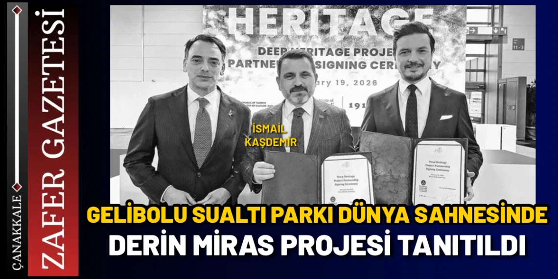 Çanakkale’nin Sualtı Hazinesi Tanıtıldı