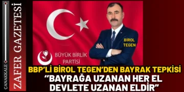 Birol Tegen: Bu Millet Bayrağıyla Sınanamaz 6 Birol Tegen: Bu Millet Bayrağıyla Sınanamaz