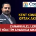 Fırat: Çanakkaleliler İki Yönetim Arasında Sıkışmamalı 9 Fırat: Çanakkaleliler İki Yönetim Arasında Sıkışmamalı