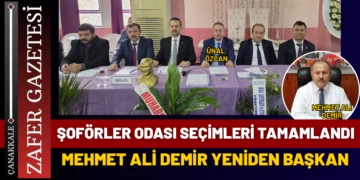 Çanakkale Şoförler Odası’nda Seçim Süreci Sona Erdi