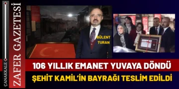 Ay-Yıldızlı Emanet 106 Yıl Sonra Gaziantep’te 2 Ay-Yıldızlı Emanet 106 Yıl Sonra Gaziantep’te