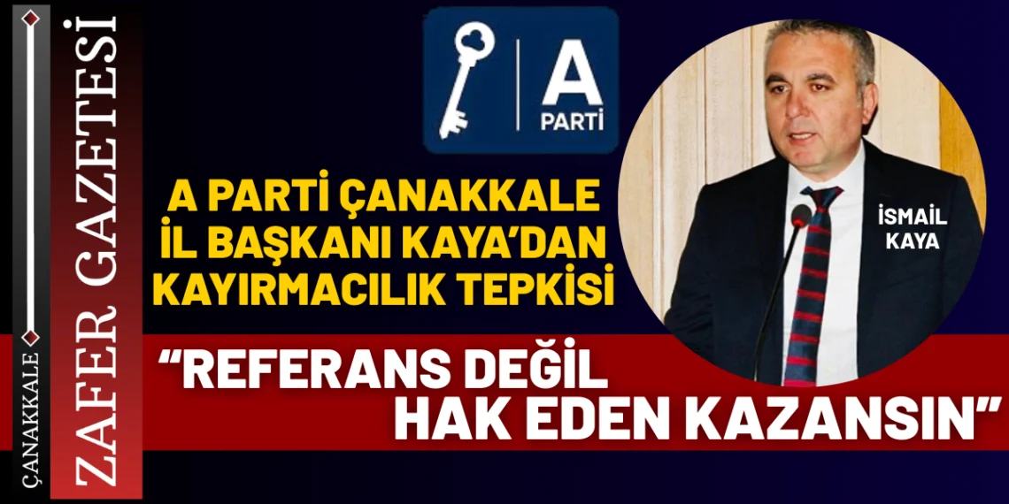 İsmail Kaya: “Vatandaş Adalet ve Şeffaflık Bekliyor”