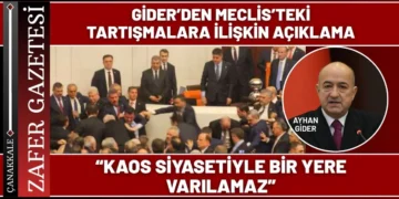 AK Partili Ayhan Gider’den CHP’ye: “Anarşizm girişimi ve kaos oluşturma çabası”