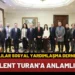 Çanakkale Bigalılar Sosyal Yardımlaşmma Derneği Bülent Turan’ı Makamında Ziyaret Etti