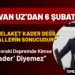 Rıdvan Uz’dan 6 Şubat Mesajı