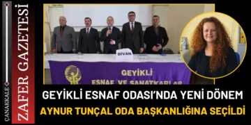 Aynur Tunçal Geyikli Esnaf Odası Başkanı Seçildi