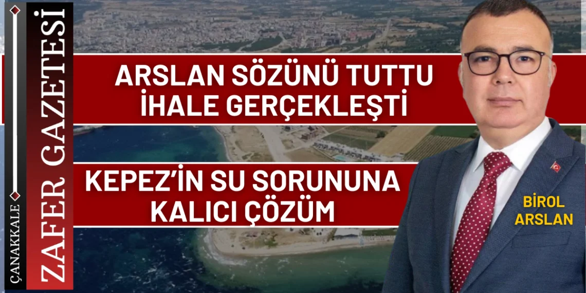 Başkan Birol Arslan Müjdeyi Verdi: “Su İsale Hattı İhalesi Yapıldı”